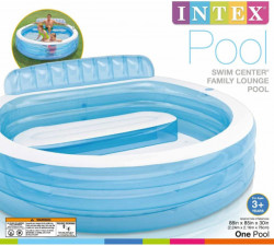 Intex Family Lounge porodični bazen sa sedištem 229x218x79cm ( 57190 ) - Img 2