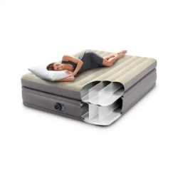 Intex queen comfort elevated airbed w/ fiber-tech rp 152x203x51cm ( 64164ND )-3