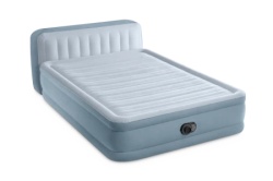 Intex queen plush headboard airbed w/ fiber-tech rp ( 64450nd )