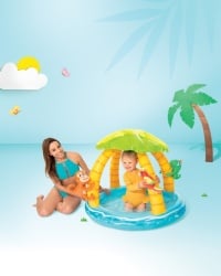 Intex tropical island baby pool ( 58417NP ) - Img 3