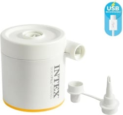 Intex twin dura-beam tpu pillow mat w/ usb150 ( 64011 )-4