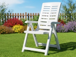 Ipae ProGarden Yuma White - Višepoziciona Sklopiva Fotelja ( 029089 )