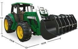 Ittl traktor bager 1:16 svetlo i zvuk ( 653858 )