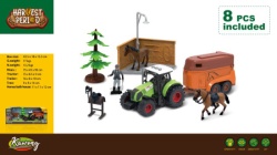 Ittl traktor i prikol sa konjima ( 691938 )