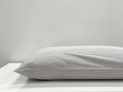 Jastučnica Tamna Siva boja 40x60cm 100% pamuk Dezen Horizon ( VLK000190-horizonsiva )