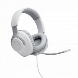 JBL Quantum 100 white žične over ear gaming slušalice, 3.5mm, bele - Img 1