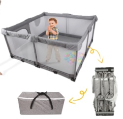 Joy Sklopiva ogradica za bebe 130x130 cm ( 21484 )