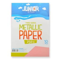 Junior jolly metallic paper papir metalik a4 250g 10k - odaberite nijansu roze ( 136106 )