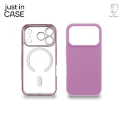 Just in case 2u1 Extra case MAG MIX PLUS paket maski za telefon za iPhone 17 Pro LjUBIČASTI ( MAGPL123PR )
