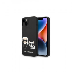 Karl Lagerfeld Futrola za iPhone 14 Black MagSafe Liquid Silicone Karl & Choupette ( GSM168039 ) - Img 1