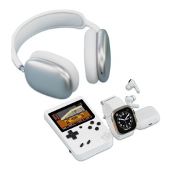 Karler bass k13-combo set (smart watch, konzola, tws / airpods max bluetooth slusalice ) bela ( IT1203 )