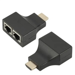 Kettz hex-k1230 1080p hdmi na 2 x rj45 extender 30m ( 101-60 )