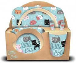 Kids Licensing bamboo set LITTLE CATS ( A041967 ) - Img 2
