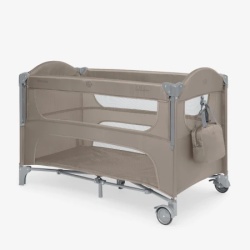 Kikka Boo Krevetac Milky Way premium 2 nivoa sa rancem i spuštajućom stranicom Beige ( KKB11150 )-1
