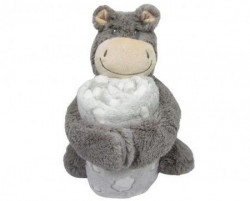 Kikka Boo Set igračka + ćebence Hippo ( 31103020043 )