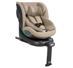 KikkaBoo autosedište 40-150 cm I-twist premium I-size isofix sa potpornom nogom sand ( kkb00116 )