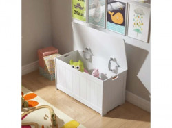 Kinder home komoda i drvena klupa za odlaganje dečijih igračaka i knjiga bela ( JVTR-3086 ) - Img 4