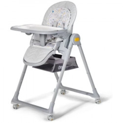 Kinderkraft stolica za hranjenje lastree grey ( KHLAST00GRY0000 ) - Img 1