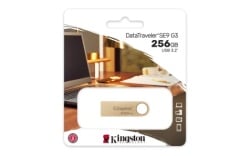 Kingston 256GB USB flash drive, USB 3.2 Gen.1, DataTraveler SE9 G3, Read up to 220MB/s, Write up to 100MB/s ( DTSE9G3/256GB ) -3
