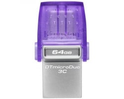 Kingston 64GB DataTraveler MicroDuo 3C USB 3.2 flash DTDUO3CG3/64GB - Img 1