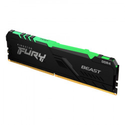 Kingston DDR4 32GB 3600MHz [fury beast RGB] CL18 1.35V w/RGB heatsink memorija ( KF436C18BBA/32 )  - Img 3