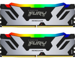 Kingston DIMM DDR5 64GB (2x32GB kit) 6000MT/s KF560C32RSAK2-64 FURY renegade silver RGB memorija - Img 2