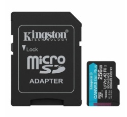Kingston Micro SD 256B Canvas Go Plus SDCG4/256GB +adapter