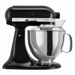 KitchenAid ka5ksm125eob crni artisan 4,8 L standmixer  - Img 1