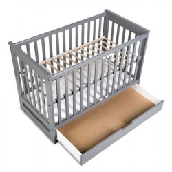 Klups krevetac za bebe iwo sivi 120x60 ( KLUKREIWO ) - Img 4
