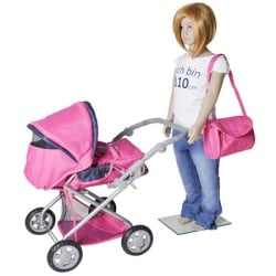 Knorrtoys kolica kyra-flower power pink ( 618666 )-3