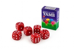 Kocke za jamb crvene boje ( 950216 )