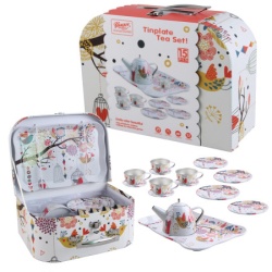 Kofer čajanka set sa ptičicom ( 1043122 )