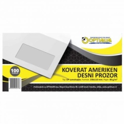 Koverat ameriken desni prozor dp 1/100 samolepiv *sr ( 2730 )