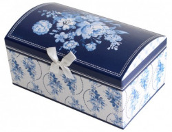 Kutija škrinja plavo cveće ( 679243 )