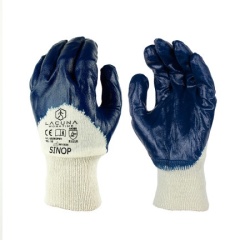 Lacuna sinop rukavica s nitrilnim premazom plava vel. 10 ( 6sinopny/10 )