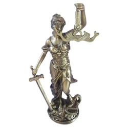Lampara figura boginja pravde ( 701382 )