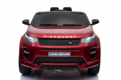 Land Rover Discovery Licencirani Auto na akumulator sa kožnim sedištem i mekim gumama - Crveni - Img 6