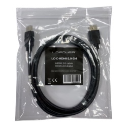 LC power lc-c-hdmi-2.0-2m hdmi (m) na hdmi (m) 2m black ( 25745 )