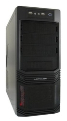 Lc power pro-line pro-925b 600w-12 usb3.0 black tower ( 13391 )