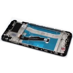 Lcd za huawei honor 9a/y6p + touchscreen + frame black ( LCD6169 )-1