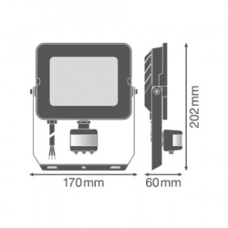 Ledvance eood reflektor sa senzorom 50w 4000k crni ( o75325 ) - Img 2