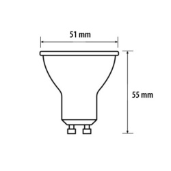 Ledvance LED sijalica hladno bela 6.9W ( 4058075198791E )-3