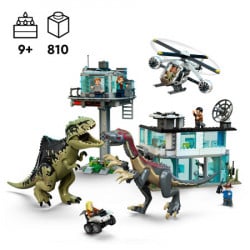 Lego Napad giganotosaurusa i terizinosaurusa ( 76949 ) - Img 12