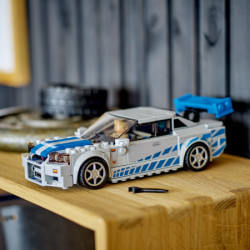 Lego Nissan Skyline GT-R (R34) iz „Paklenih ulica 2” ( 76917 ) - Img 2
