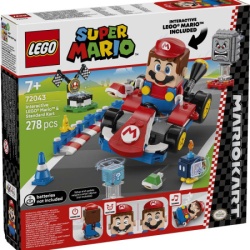 Lego SUPER MARIO: Mario Kart–interactive Lego Mario&Standard kart ( 1045127 )