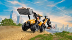 Lego Žuti bager-utovarivač ( 60480 )-10