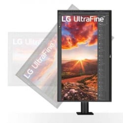 LG 27'' 27UN880P-B UltraFine ergo IPS UHD, black monitor - Img 4