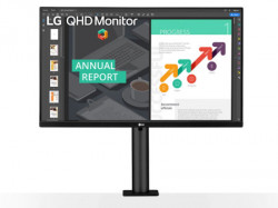 LG 27QN880P-B.AEU 27"/IPS/2560x1440/75Hz/5ms GtG/HDMIx2,DP,USB/Freesync/VESA/pivot,visina monitor - Img 1