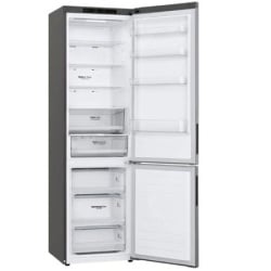 LG kombinovani frižider - zamrzivač dole, total no frost, C, 384L (277+107), door cooling+™, LinearCooling™,  Fresh converter, srebrna, 203-2