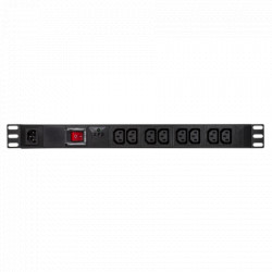 Logilink produžni kabli PDU 230V 8 - C13 1 osigurač on/off bez napojnog kabla ( 5263 ) - Img 5